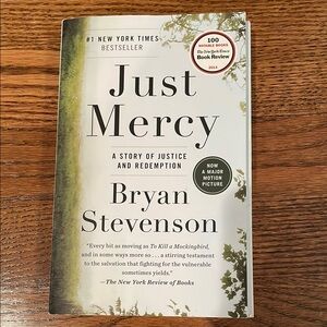 Just Mercy Book by Bryan Stevenson